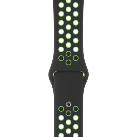 Apple Watch 41/40/38mm Black/Lime Blast Nike Sportszíj