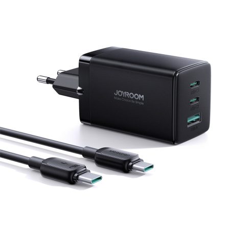 Joyroom JR-TCG01 GaN USB-C töltő 65W USB-C Kábellel