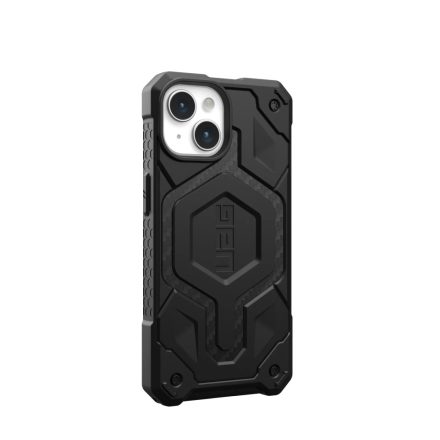 UAG Monarch Pro Carbon Fiber Apple iPhone 15 MagSafe tok - Black