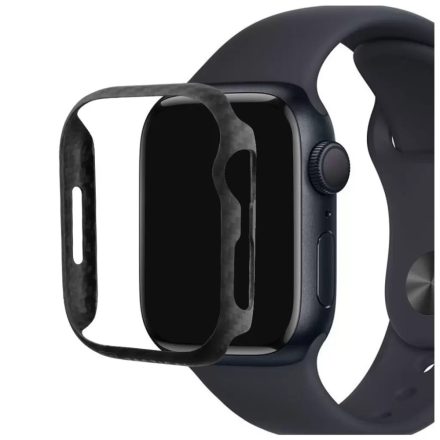 Tactical Zulu Apple Watch 45mm Aramid tok - Fekete