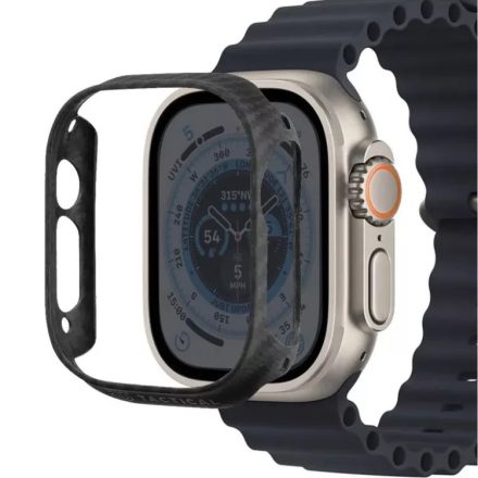 Tactical Zulu Apple Watch Ultra 49mm Aramid tok - Fekete