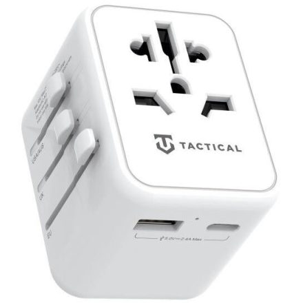 Tactical PTP Travel adapter 12W - Fehér