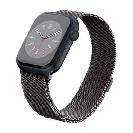 Spigen Metal Fit Apple Watch 49/45/44/42mm Fém Szíj - Grafit