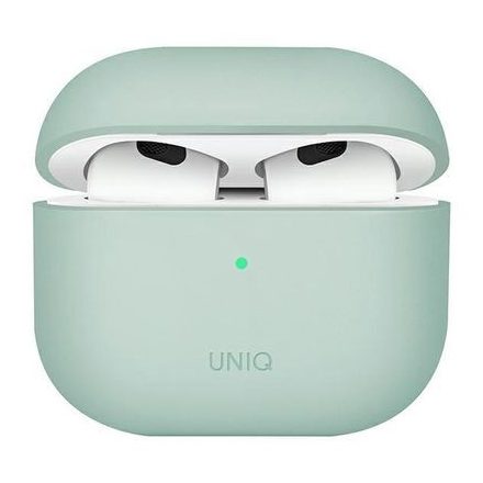 UNIQ Lino Hybrid Apple AirPods 3 Szilikon tok - Menta