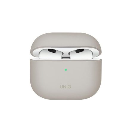 UNIQ Lino Hybrid Apple AirPods 3 Szilikon tok - Szürke