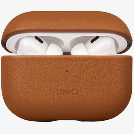 UNIQ Terra Apple AirPods Pro 2 Bőr tok - Barna