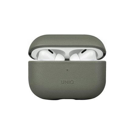 UNIQ Terra Apple AirPods Pro 2 Bőr tok - Zöld