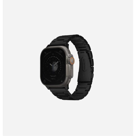 UNIQ Osta Apple Watch 49/45/44/42mm Fém Szíj - Fekete